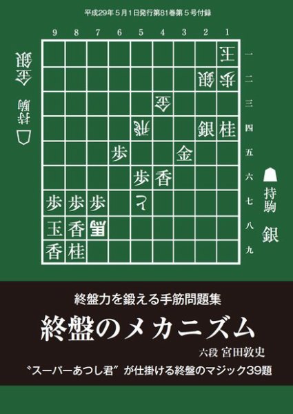 将棋世界 付録 2017年5月号 (発売日2017年04月05日) 表紙