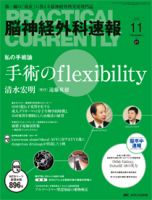 脳神経外科速報 2017年11月号 表紙