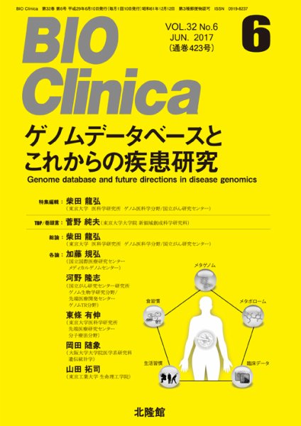 BIO Clinica（バイオクリニカ） 2017年6月号 (発売日2017年05月10日) 表紙