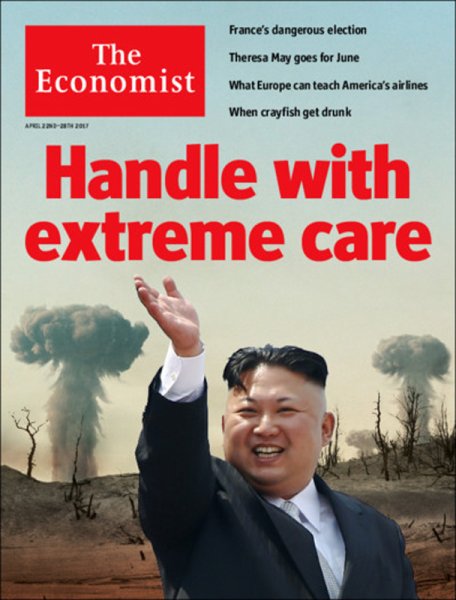 英国The Economist（エコノミスト） 2017年04月22日発売号 表紙