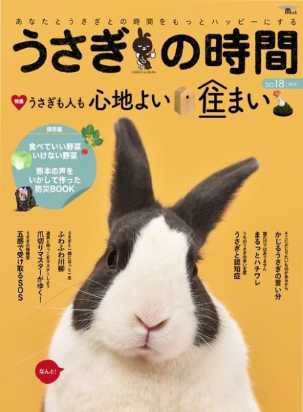 うさぎの時間 NO.18 (発売日2016年10月11日) 表紙