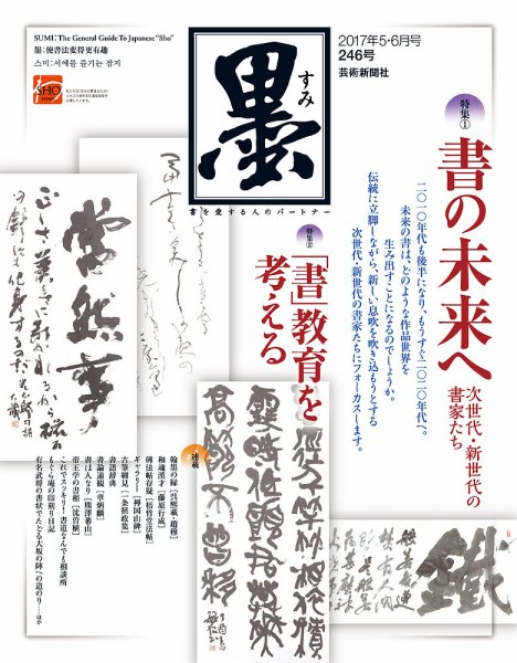 墨 246号 (発売日2017年05月01日) 表紙