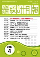 酒類食品統計月報 2017年4月 表紙