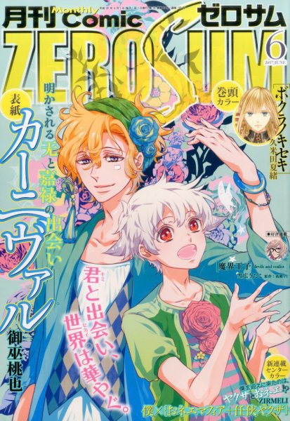 Comic ZERO-SUM (コミック ゼロサム) 2017年6月号 (発売日2017年04月28日) 表紙