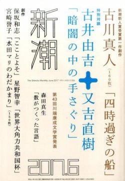 新潮 2017年6月号 (発売日2017年05月06日) 表紙