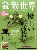 盆栽世界 2017年6月号 表紙