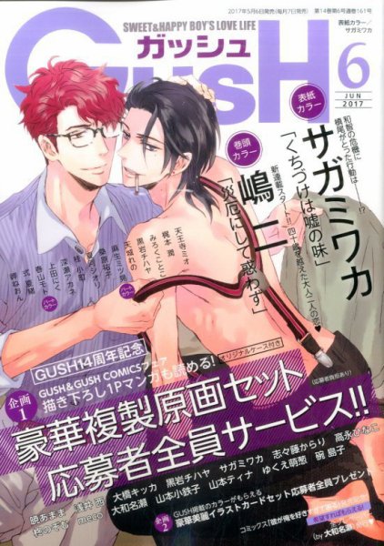 GUSH（ガッシュ） 2017年6月号 (発売日2017年05月06日) 表紙