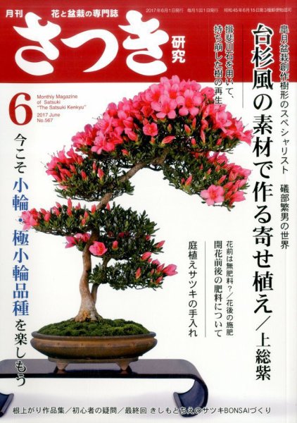 さつき研究 2017年6月号 (発売日2017年05月02日) 表紙