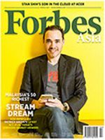 Forbes Asia(フォーブズ・アジア版) March 表紙