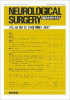 脳神経外科 Vol.45 No.12 表紙