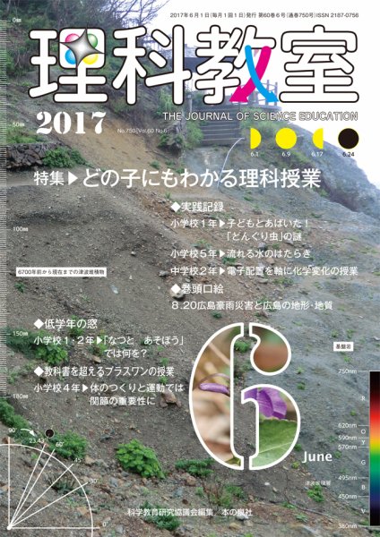 理科教室 2017年6月号 (発売日2017年05月16日) 表紙