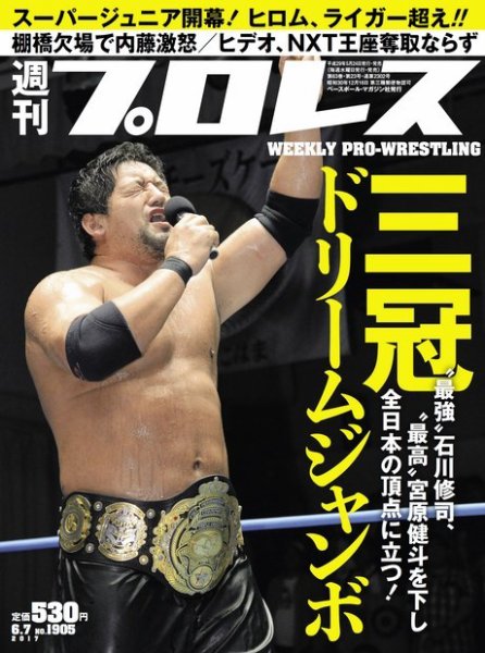 週刊プロレス 2017年6/7号 (発売日2017年05月24日) 表紙