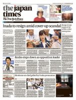 The Japan Times / The New York Times  表紙