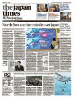 The Japan Times / The New York Times  表紙