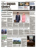 The Japan Times / The New York Times  表紙