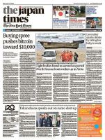 The Japan Times / The New York Times  表紙