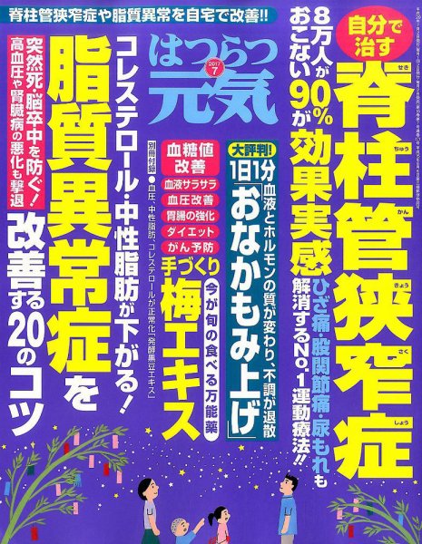 はつらつ元気 2017年7月号 (発売日2017年06月02日) 表紙