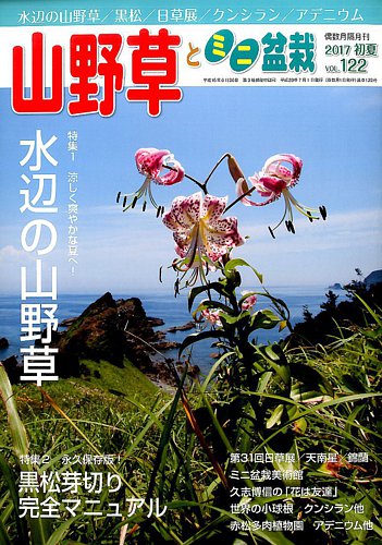 山野草とミニ盆栽 2017年7月号 (発売日2017年06月12日)