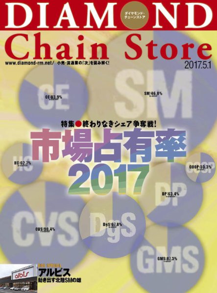 ダイヤモンド・チェーンストア  2017年5/1号 (発売日2017年05月01日) 表紙