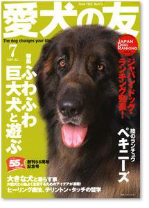 愛犬の友 7月号 (発売日2007年06月25日) 表紙