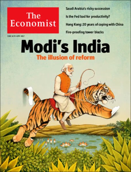 英国The Economist（エコノミスト） 2017年06月24日発売号 表紙
