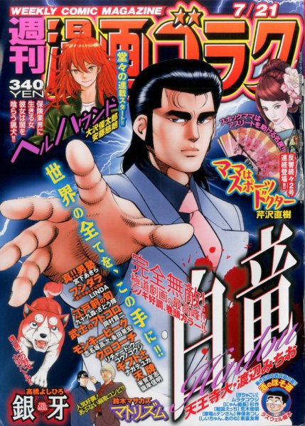 週刊漫画ゴラク 2017年7/21号 (発売日2017年07月07日) 表紙