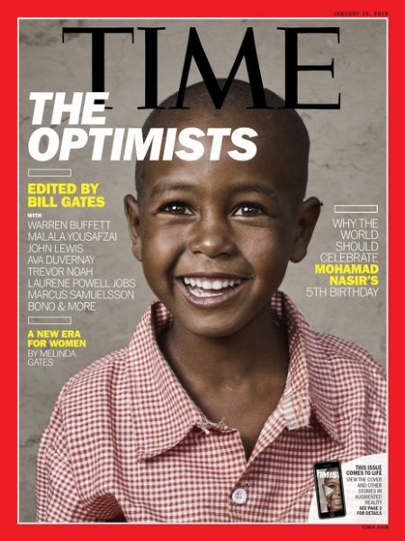 TIME 2018年1/15号 (発売日2018年01月09日) 表紙