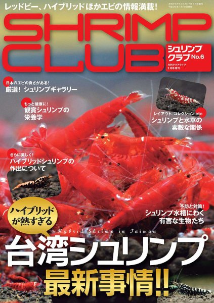 SHRIMP CLUB（シュリンプクラブ） No.6 (発売日2017年01月19日) 表紙