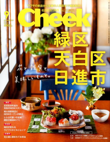 CHEEK（チーク） 2017年9月号 (発売日2017年07月22日) 表紙