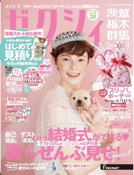 ゼクシィ茨城・栃木・群馬 9月号 (発売日2017年07月22日) 表紙