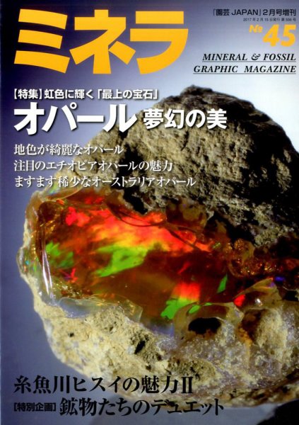 ミネラ（MINERA） No.45 (発売日2017年01月28日) 表紙