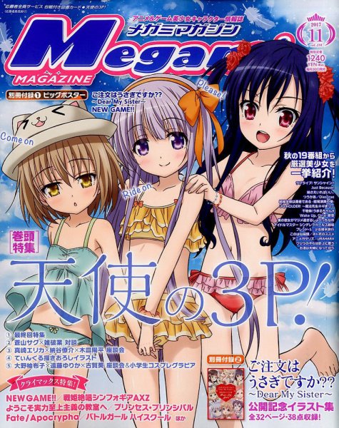 Megami Magazine(メガミマガジン） 2017年11月号 (発売日2017年09月30日) 表紙