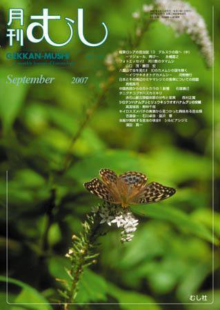 月刊むし 439 (発売日2007年08月20日) 表紙