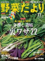 野菜だより 2017年11月号 (発売日2017年10月03日) 表紙