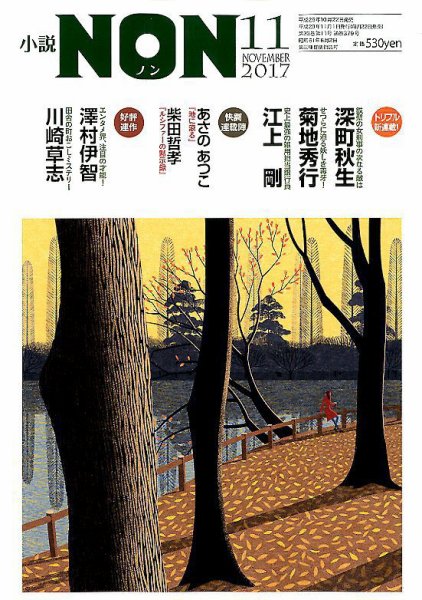 小説NON 2017年11月号 (発売日2017年10月21日) 表紙