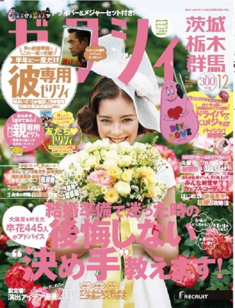 ゼクシィ茨城・栃木・群馬 12月号 (発売日2017年10月23日) 表紙
