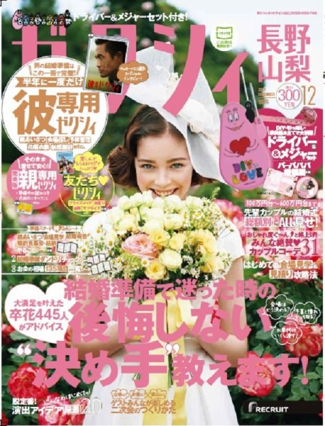 ゼクシィ長野・山梨 12月号 (発売日2017年10月23日) 表紙
