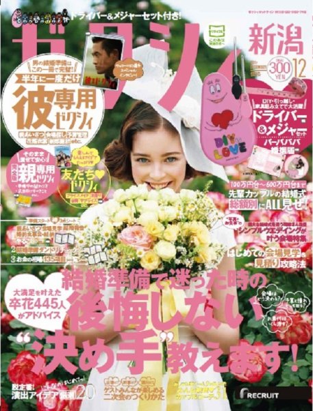 ゼクシィ新潟 12月号 (発売日2017年10月23日) 表紙