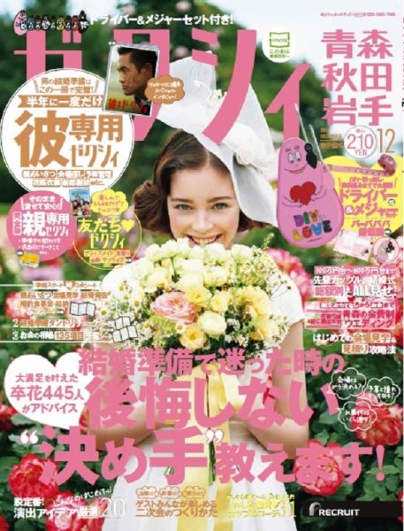 ゼクシィ青森・秋田・岩手 12月号 (発売日2017年10月23日) 表紙