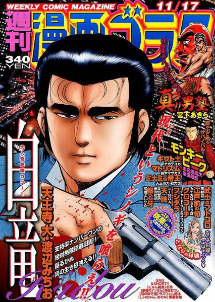 週刊漫画ゴラク 2017年11/17号 (発売日2017年11月02日) 表紙