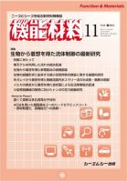機能材料 2017年11月号 (発売日2017年11月05日) 表紙