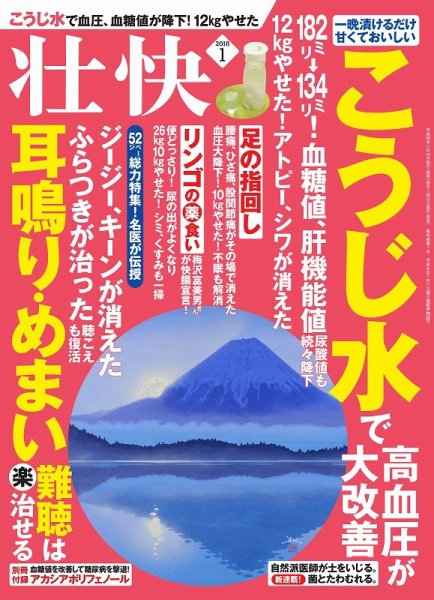 壮快 2018年1月号 (発売日2017年11月16日) 表紙