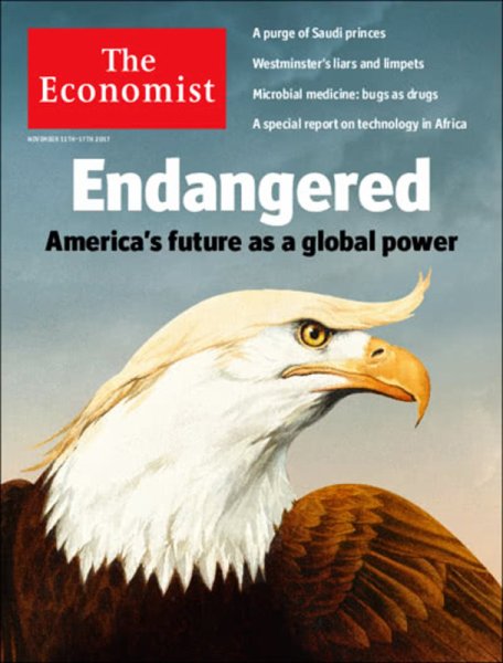 英国The Economist（エコノミスト） 2017年11月11日発売号 表紙