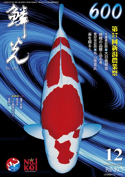 鱗光 2017年11月15日発売号 表紙
