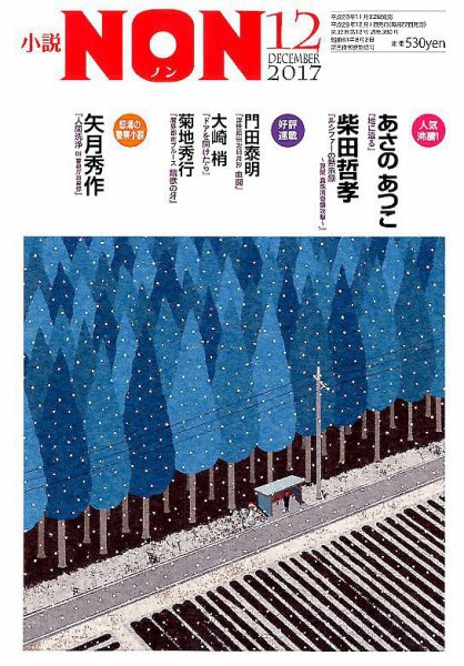 小説NON 2017年12月号 (発売日2017年11月22日) 表紙