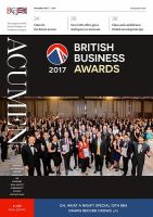 BCCJ　ACUMEN（ビーシーシージェイ アキュメン） November 2017 (発売日2017年11月20日) 表紙