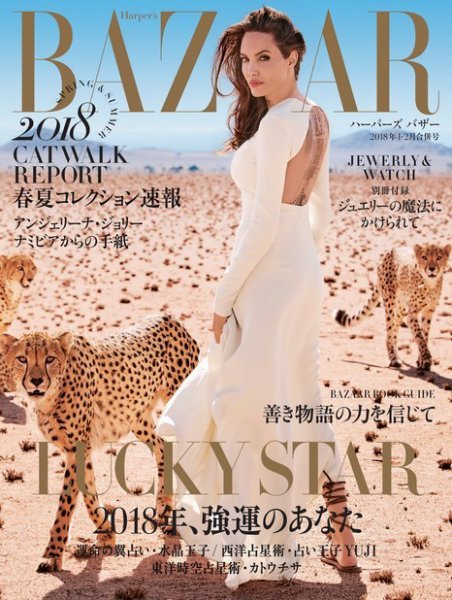 Harper’s BAZAAR（ハーパーズ バザー) 2018年１・２月合併号 (発売日2017年11月20日) 表紙