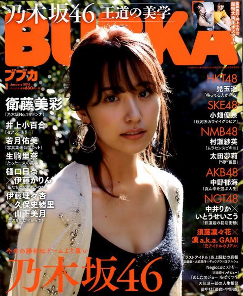 BUBKA（ブブカ） 2018年1月号 (発売日2017年11月30日) 表紙