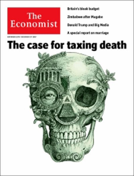 英国The Economist（エコノミスト） 2017年11月25日発売号 表紙