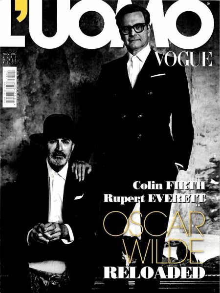 L’UOMO VOGUE 11/12月号 (発売日2017年11月28日) 表紙